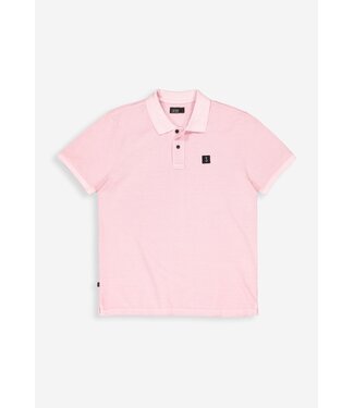 Butcher of Blue Army Pique Polo Flamingo Pink