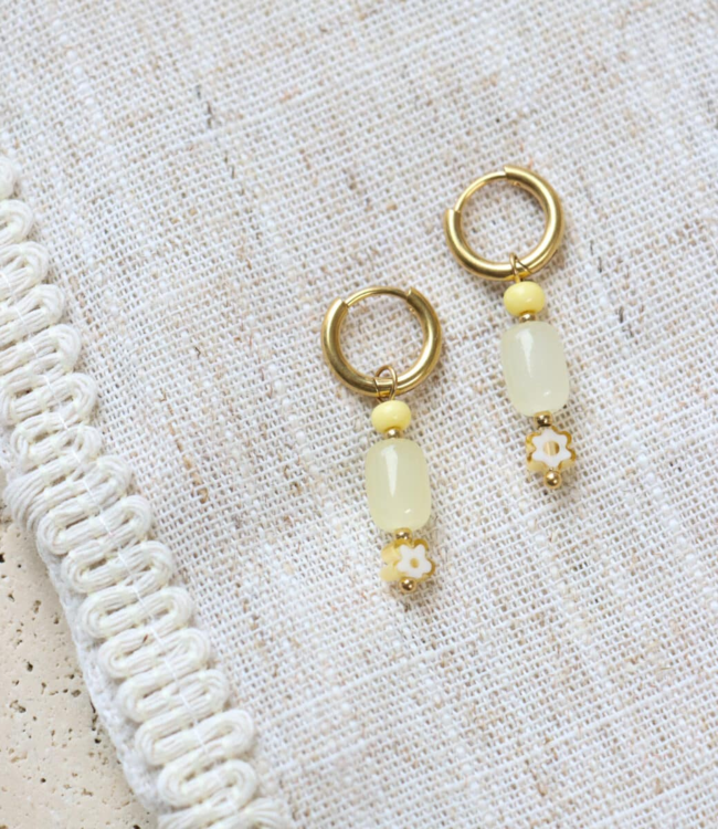 Label Kiki Limoncello hoop gold KSH2721-GOLD