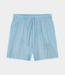 Olaf stripe embro sun  shorts surf blue