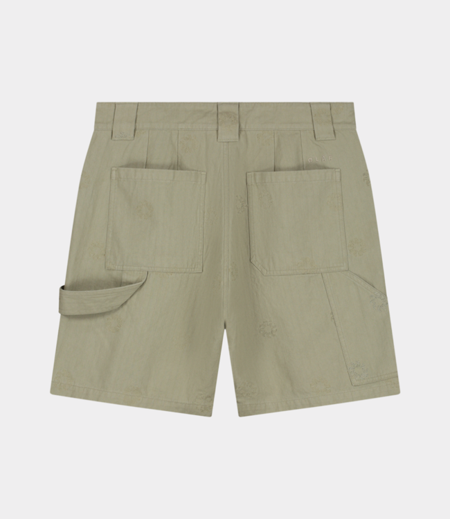 Olaf embro sun carpenter shorts sage M210404-SAGE