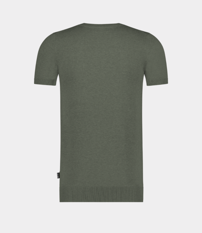 Saint Steve Boudewijn tee leaf green