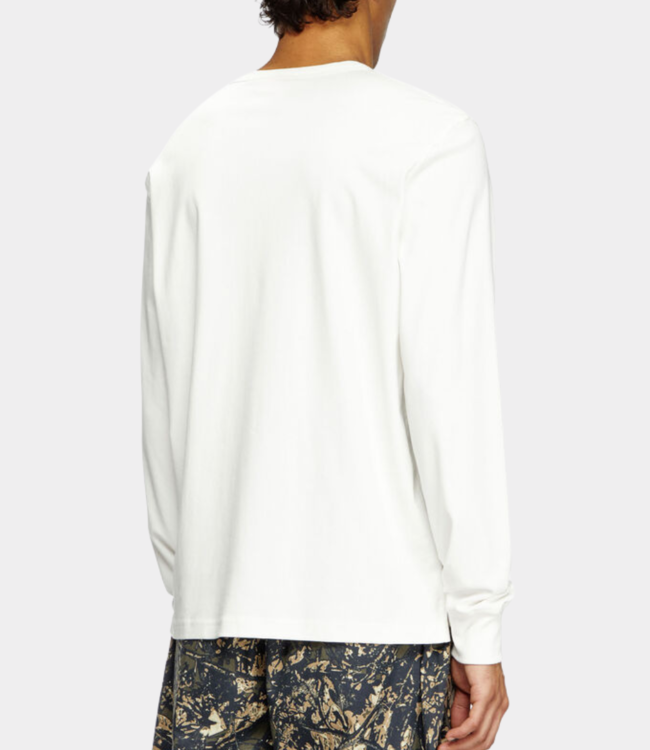 Diesel adjust ls slits r17 tee white A18142-0AIJU-141