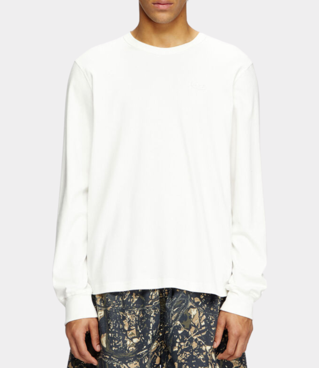 Diesel adjust ls slits r17 tee white A18142-0AIJU-141