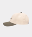 Les Deux brad contrast suede baseball cap ivory 1000110-215