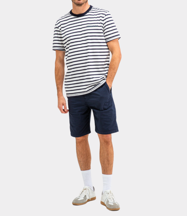 Butcher of Blue classic stripe butcher tee alaska blue