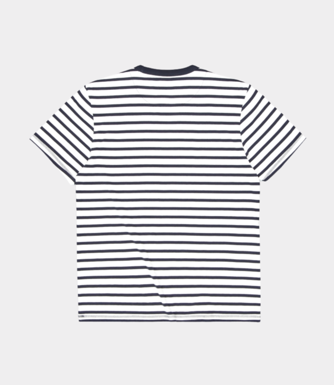Butcher of Blue classic stripe butcher tee alaska blue
