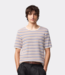 NN.07 bari t-shirt 6686 off white stripe 2546686719-702