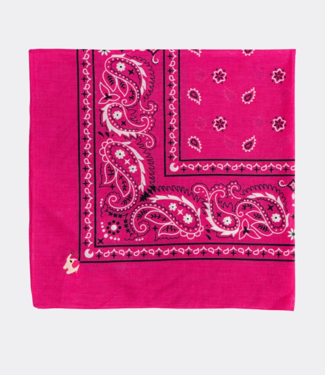 Flora Bandana Love bandana fuschia pink FB1003-PINK
