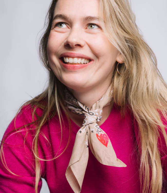 Flora Bandana Love bandana beige FB1003-BEIGE