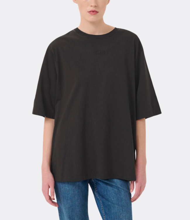 Gestuz Simmagz emb tee black 10909865-10017