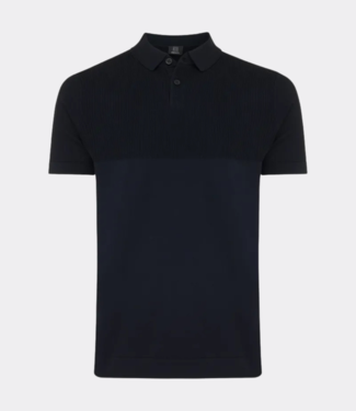 Genti Polo s/s button navy