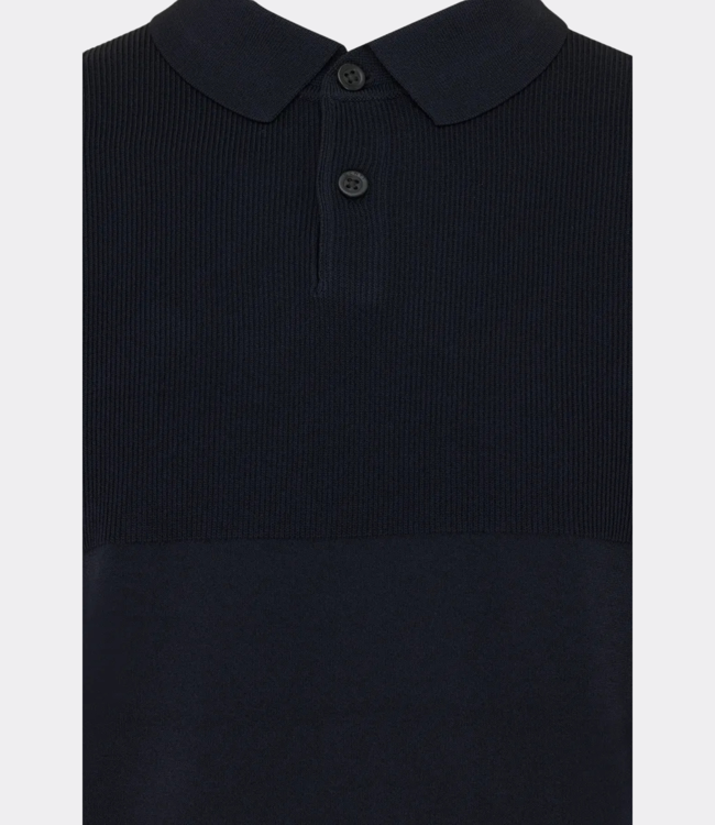Genti Polo s/s button navy K3141-3260-010