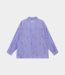 Alix the Label crinkled striped blouse lavender – Trendy blouse met eig