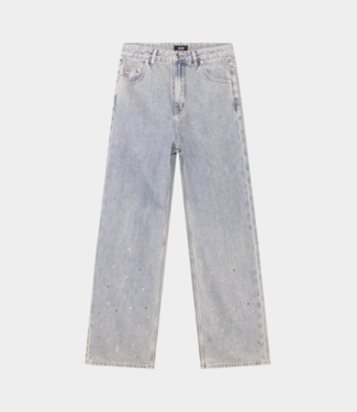 Alix the Label denim pant light blue denim