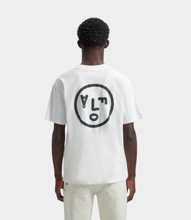 Olaf Face tee optical white M990104-WHITE