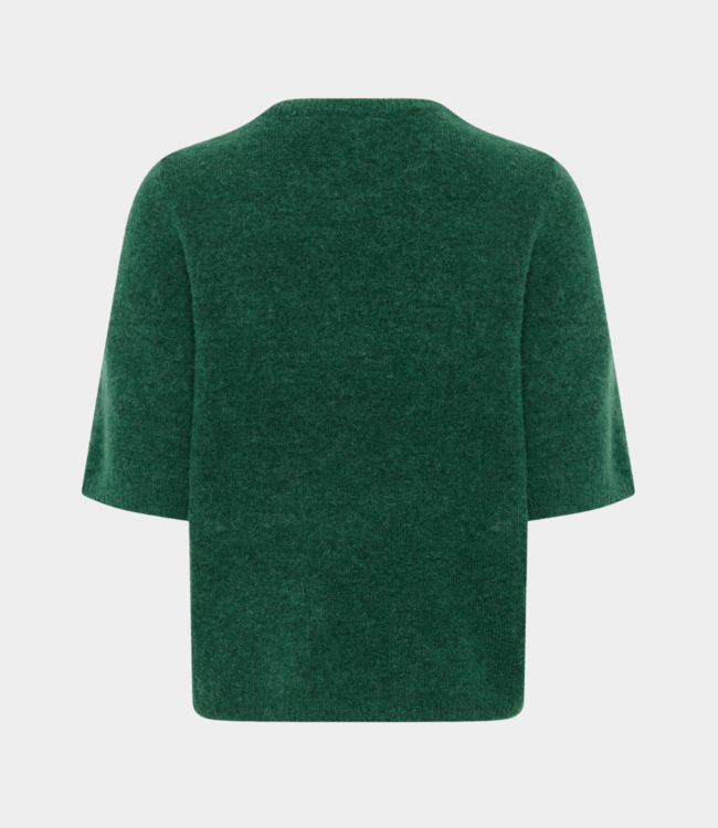 Gestuz Gzalpha ss tee posy green melange 10909996-1856161