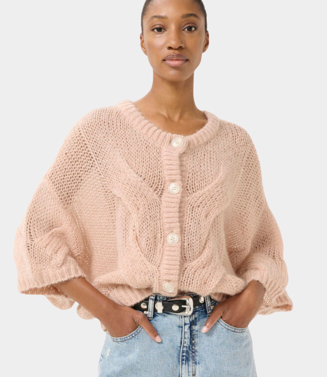 Gestuz Gzzenia cardigan rose dust 10910337-141307
