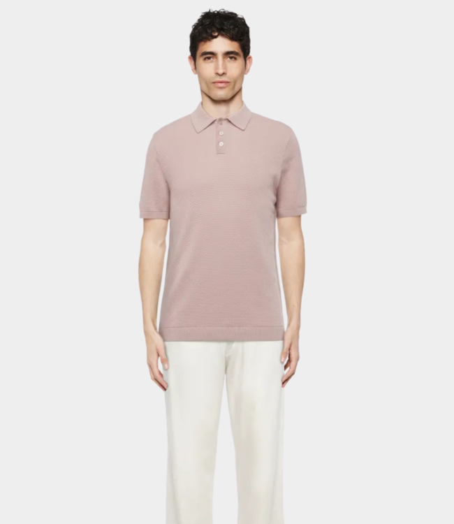 Drykorn Triton polo s/s pink 420187-5805