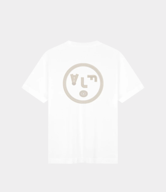 Olaf Lined face tee optical white
