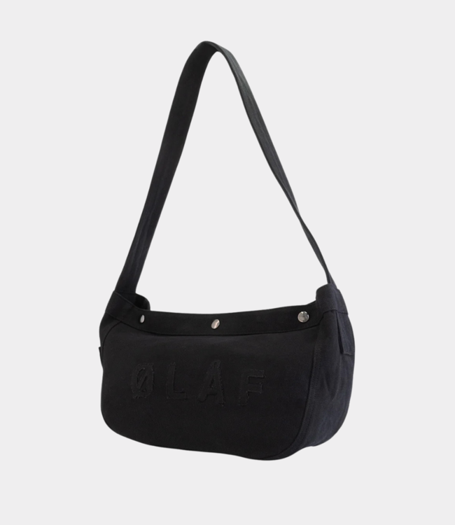 Olaf Small newspaper bag black A220816-BLACK