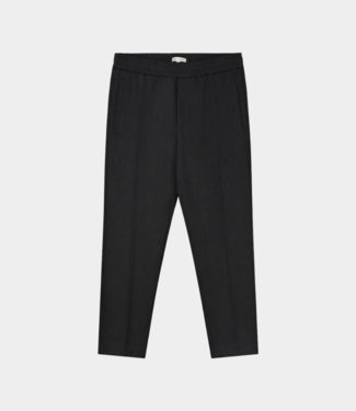 Olaf Tailored slim elasticated pants grey melange