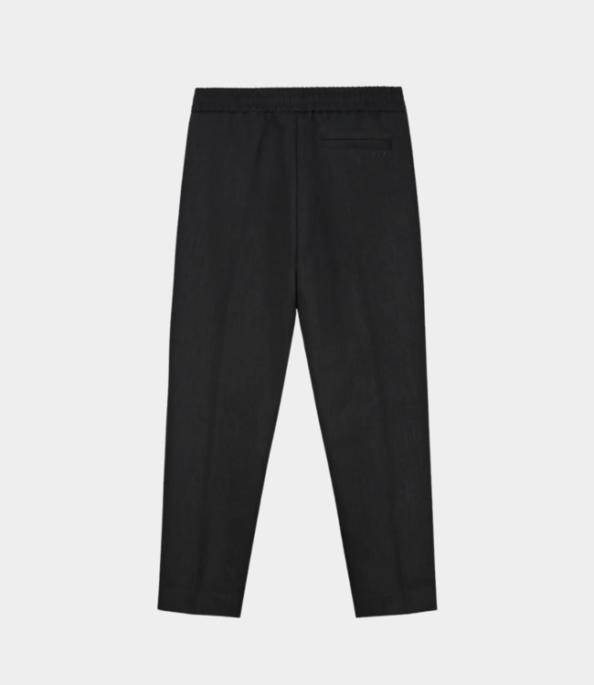 Olaf Tailored slim elasticated pants grey melange M180416-GREY MELANGE