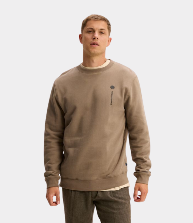 Goodpeople Look sweat mid brown 25020709-3205