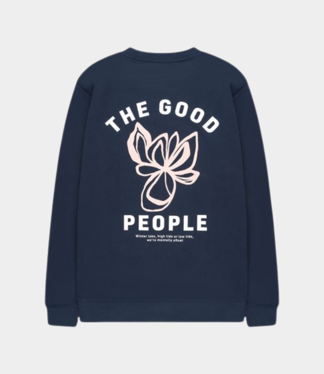 Goodpeople Lito sweat navy 25020703-7800