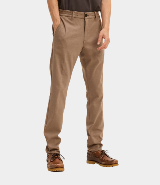 Goodpeople Bruno pant mid brown 25020505-3205