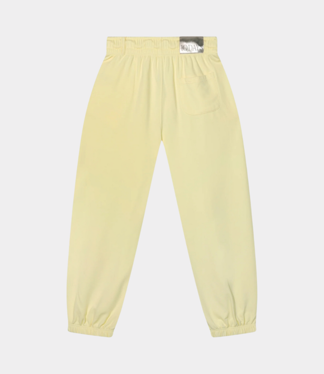10Days Bar jogger logo pastel yellow 20-015-5203-1315