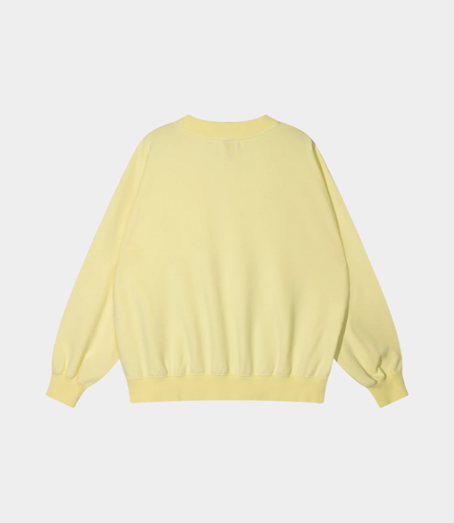 10Days Oversized sweater logo pastel yellow 20-815-5203-1315