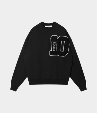 10Days Baseball sweater 10 black