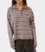 Karen By Simonsen kbzuelma striped polo ls zuelma stripe falcon 10105564-108480