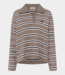Karen By Simonsen kbzuelma striped polo ls zuelma stripe falcon 10105564-108480