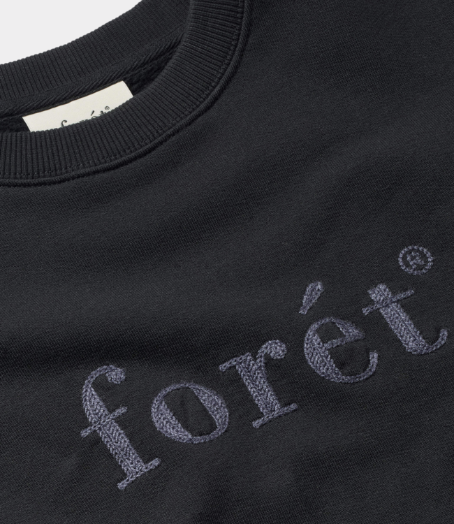 Foret Boat sweatshirt black/dark grey F7007-BLACK/DARK GREY