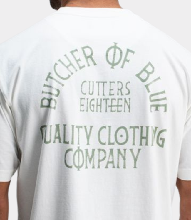 Butcher of Blue Classic frat loose tee titan white