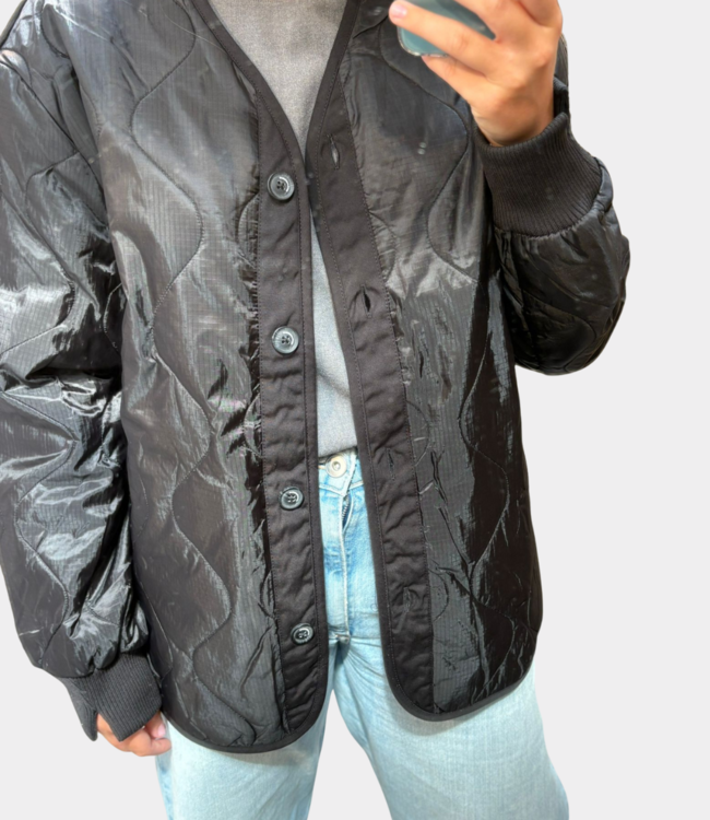 10Days Llight padded jacket black 20-578-5203-1012