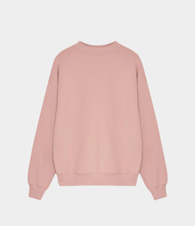 The New Society Lola woman sweatshirt faded rose faded rose  AW25WSWT1C55