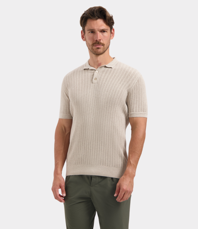 Saint Steve david s polo sand melange