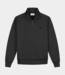 Olaf signature zip mock sweat charcoal