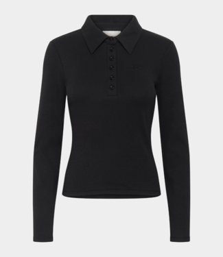 Gestuz Gzdrew ls polo top black