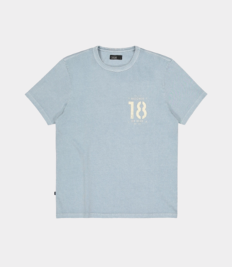 Butcher of Blue army 18 stencil tee horizon blue vd