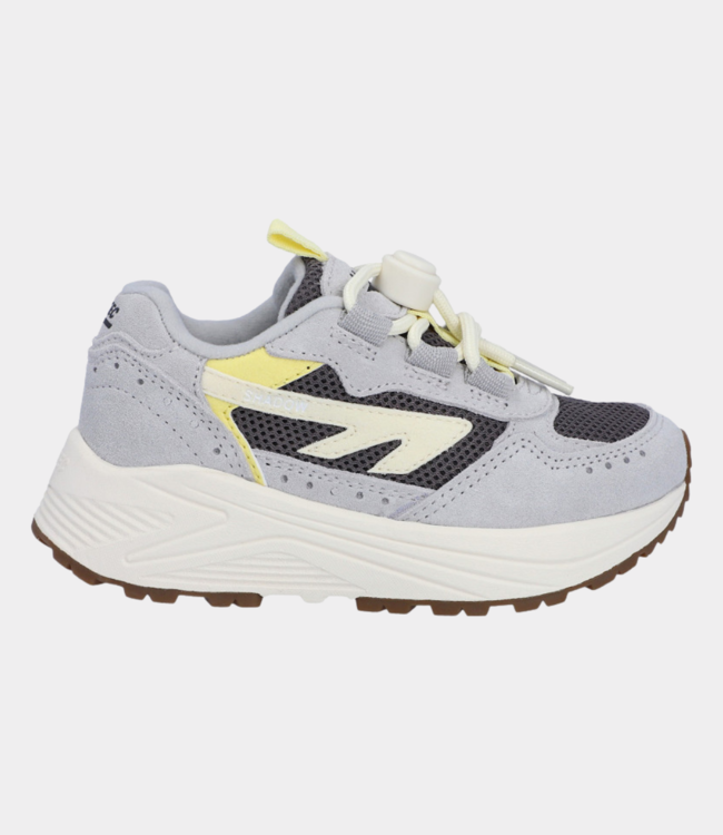 Hi-Tec kids shadow sneaker lace gray violet yellow K010042-004