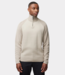 Genti Turtle knit zip off white K3159-3278-039
