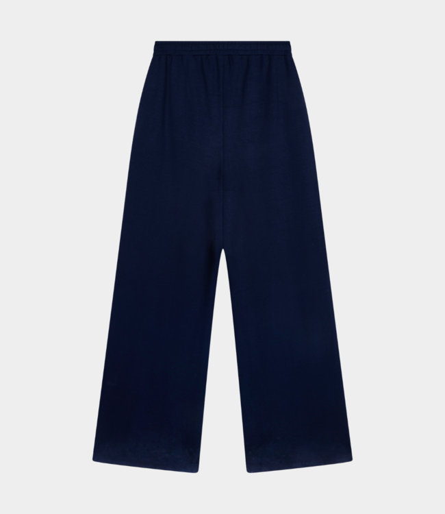 Alix the Label Wide leg pant navy – Modern pants with sleek fit