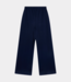 Alix the Label Wide leg broek navy – Moderne broek met strakke pasvorm