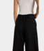 Alix the Label Wide leg broek black – Moderne broek met strakke pasvorm