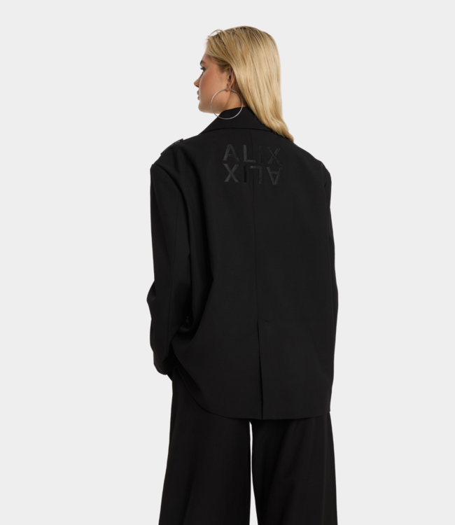 Alix the Label Double breasted blazer black – Tailored blazer, timeless