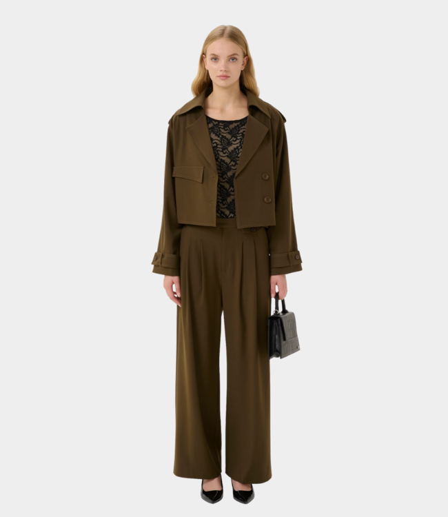 Gestuz gzedina hw pants dark beech 10910011-108289