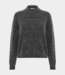 Gestuz debbiegz pullover knit charcoal melange 10909330-106286